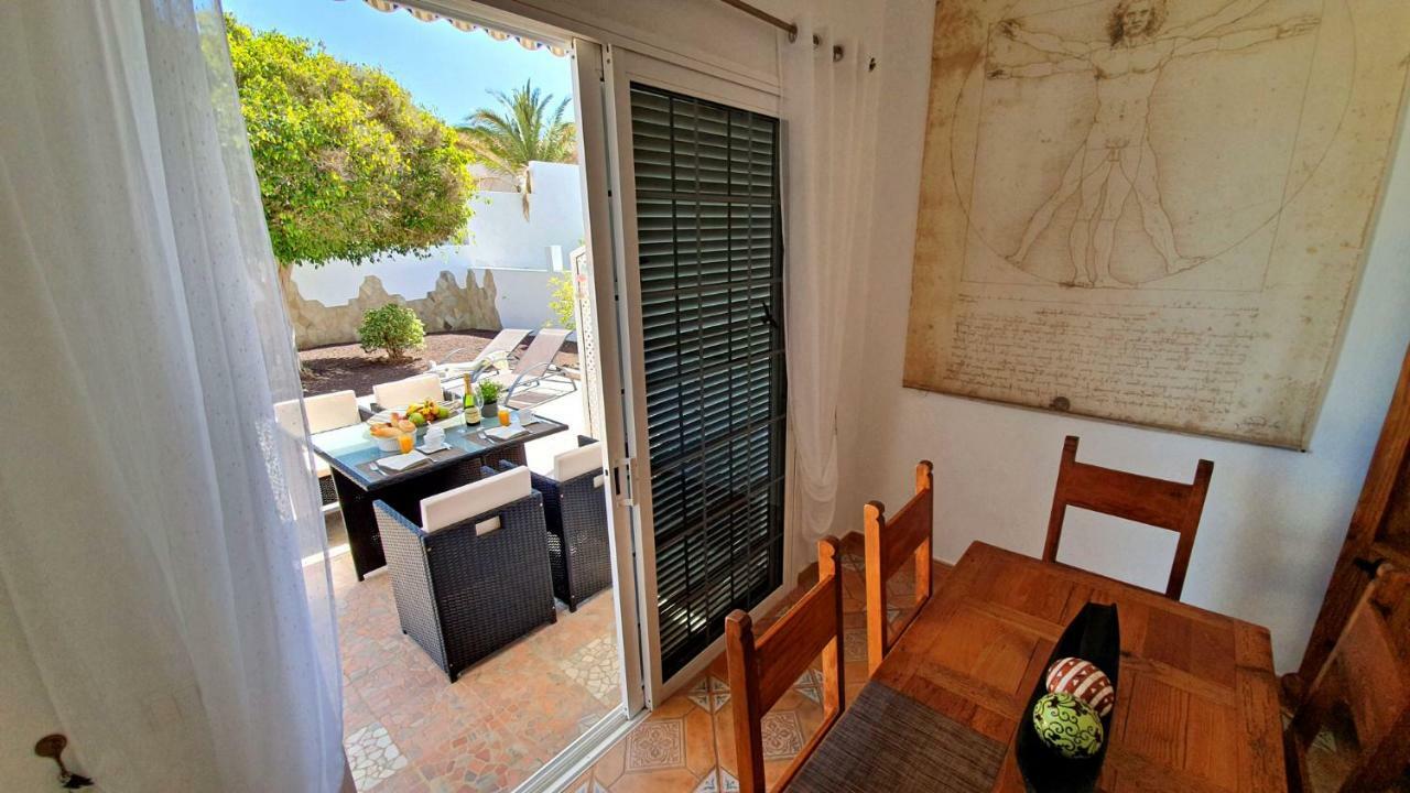 Ferienhaus Casa Blanca - Tarajalejo - Glasfaserinternet - Meerblick Exterior foto